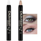 evpct 2Pcs Cream Eyeshadow Sticks Set for Eyes Pearl White & Mocha Beige Shimmer Eye Crayon Shadow Brightener Stick Pencil Pen Bulk sombras en crema para ojos 01+14