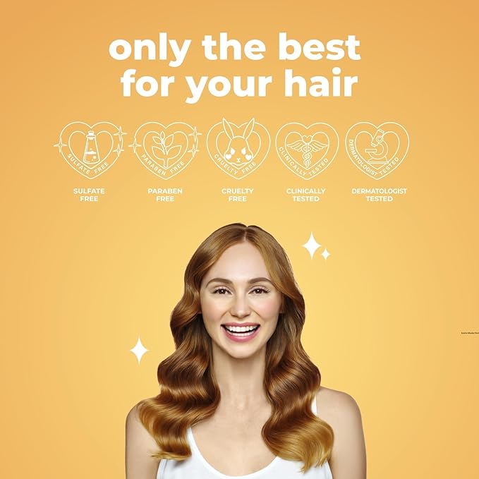 Luseta Manuka Honey Trio Hair Care Set Moisturizing Shampoo and Conditioner Set and Hair Serum Intense Hydration for Dry Hair For Ultimate Shine & Softness