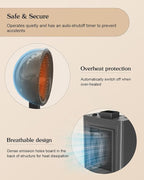 SyyBhb Professional Hooded Conditioning Salon Hair Dryer 1000W with Stand, 60-Minute Timer, Temperature Adjustable, Angle & Height Adjustable Downdraft Hood