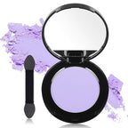 MEICOLY Light Purple Eyeshadow with Mirror,Matte Violet Lavender Eye Shadow Palette,Lilac Purple Powder Makeup,Single Eyeshadow for Women and Girls,Eye Makeup Eyelid Color