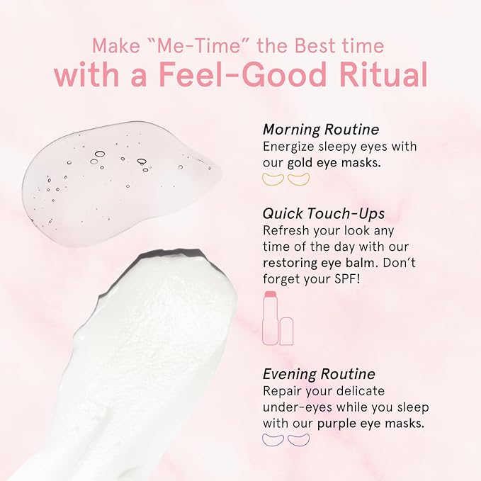 grace & stella Under Eye Brightener Balm Stick - Travel Size Toiletries - Retinol & Caffeine Eye Cream for Dark Circles, Puffiness, Wrinkles - Restore and Hydrate - Vegan Skincare (0.13oz / 3.5g)