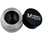 Mommy Makeup Waterproof Stay Put Gel Eyeliner Pot with Micropigments - Smudge-Proof, Long Lasting, Highly Pigmented Cream Eye Liner, 0.14 oz (Black Beauty)