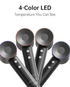 Laifen Swift Hair Dryer, High Speed 200M Ionic Blow Dryer with 110, 000 RPM Brushless Motor for Fast Drying, Low Noise, Hairdryer with Magnetic Nozzle