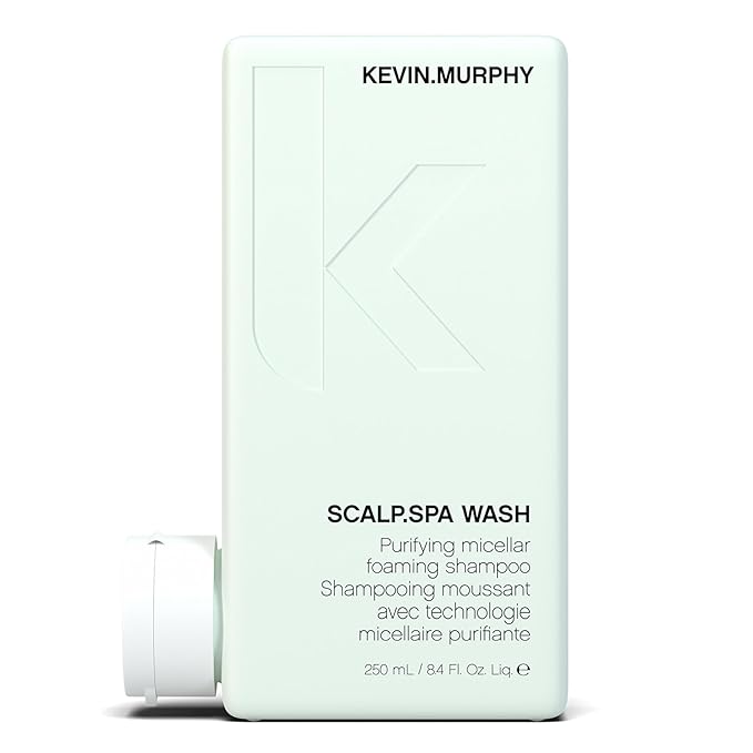 KEVIN.MURPHY SCALP.SPA WASH - Clarifying Scalp Shampoo - For All Hair Types - Soothes Dry Scalp - Colour Safe - Sulphate & Paraben Free Shampoo - 250 mL / 8.4 fl oz