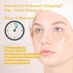 Oat Hydrogel Under Eye Patches for Sensitive Skin 28 Pairs 5 Minute Soothing Hydrating Eye Pads with Oat and Honey Gentle Eye Care Mask for Dry Tired Eyes Ophthalmologist Tested