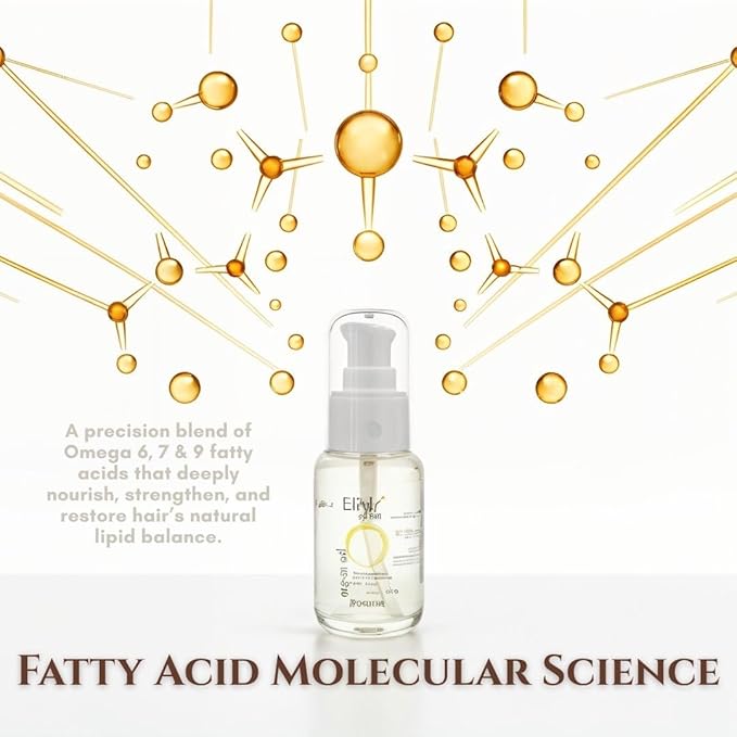 Elixir of Hair – Argan Oil Serum for All Hair Types | Smooths, Strengthens & Restores Shine | Lightweight, Non-Greasy & Color-Safe Formula (1.69 fl oz / 50 ml)