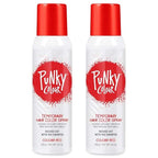 Punky Temporary Hair Color Spray – Cougar Red, Instant Vivid Temporary Hair Dye for Women, Wash Out, Hair-Color Spray, 3.5 oz, 2 Pack