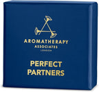 Aromatherapy Associates Perfect Partners Gift Set. 2 Premium Bath and Shower Oils (0.3 fl oz each) in Decorative Gift Box. Includes Deep Relax and Revive Morning Blends