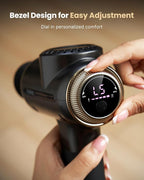 RENPHO Massage Gun, Deep Tissue Back Massage with 8-12mm Adjustable Amplitude Heavy-Duty, Valentine's Day Gifts, Percussion Professional Muscle Massager Gun for Athtetes & Home Use