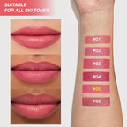 Coral Red Matte Lipstick Crayon for Women, Long Lasting Waterproof Velvet Lip Liner Pencil, High Pigment Creamy Lipstick, Longwear Non-Drying Lip Makeup Cruelty-free 24 Hours Original, 05#