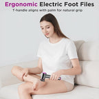 Electric Callus Remover, Apply Oil,Foot SPA,Electric Foot File,Reusable Nano-Glass Head, Ergonomic Callus Remover for feet, Rechargeable Pedicure Tools for Feet,Gifts for Men Women