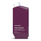 KEVIN.MURPHY YOUNG.AGAIN.WASH - Moisturising Anti-Ageing Shampoo - For Ageing, Damaged & Brittle Hair - Hair Repair - Amino Acids & Lotus Flower Extract - Sulphate & Paraben Free - 250 mL / 8.4 fl oz