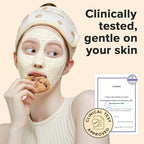 I DEW CARE Wash Off Face Mask - Cookie O' Glow | Hydrating and Purifying for Dry Skin with Cocoa Seed Butter, Korean Facial Mask Skin Care, Stocking Stuffers, Cute Stuff, 3.38 Oz