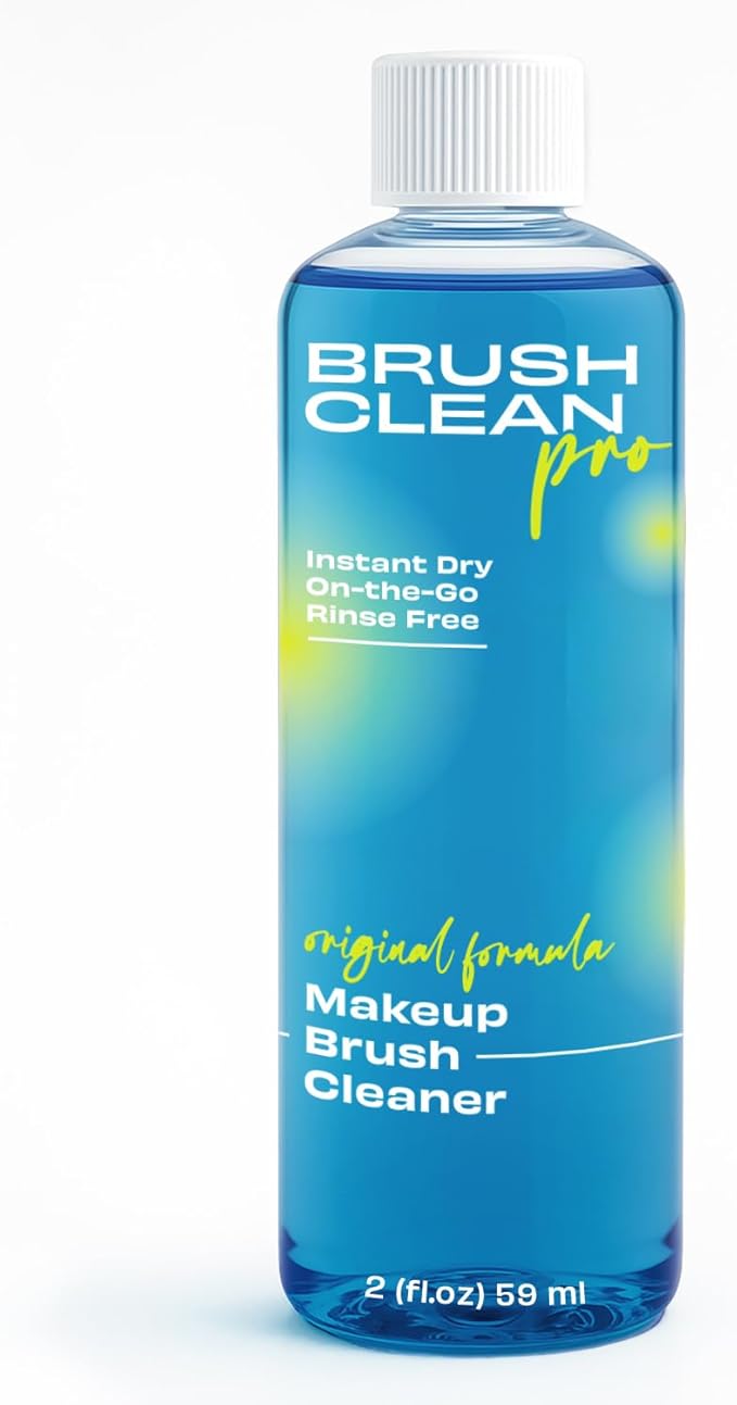 Original Makeup Brush Cleaner - Professional Cleanser for Makeup Brushes - Quick-Drying, Rinse-Free Formula - Removes Stubborn Waterproof Make Up, 2 oz