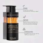 Dr.Healdy Anti-Thinning Batana Oil Shampoo & Deep Moisturizing Conditioner Set (6.8oz x2) Natural herbal Scent,Clarifying Hair Care,Hair Thickening Product, Women & Men