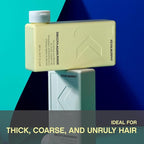 KEVIN.MURPHY SMOOTH.AGAIN RINSE - Smoothing Conditioner - For Thick, Coarse Hair - Hair Repair Conditioner - Sulphate-Free - Shine Enhancing - 250 mL / 8.4 fl oz