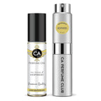 CA Perfume Duo Impression of Hesperides For Women And Men Perfume Layering Set Long Lasting Travel Size EDP + Body Oil Roll-On Bottle 0.27 Fl Oz+0.33 Fl Oz