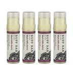 BUFF BAR Pure Bison Tallow Lip Balm, Black Hills Cherry, (4 pack) - Wild Cherry, Moisturizing, Non-Habit Forming