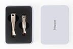 2 Pack Nail Clippers Set - Stainless Steel Fingernail & Toenail Clippers, Sharp Nail Trimmers for Men Women Adult