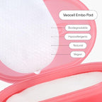 LOOPS Peptide Serum - Firm, Fortify, Fight Fine Lines - Moisturizing Skincare - Pre-soaked Veocell Embo Pad - Peptide Complex Serums to Rejuvenate and Prejuvenate - Face Serum Pads - Gifts for Women