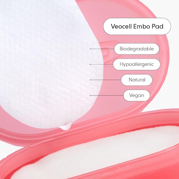 LOOPS Peptide Serum - Firm, Fortify, Fight Fine Lines - Moisturizing Skincare - Pre-soaked Veocell Embo Pad - Peptide Complex Serums to Rejuvenate and Prejuvenate - Face Serum Pads - Gifts for Women