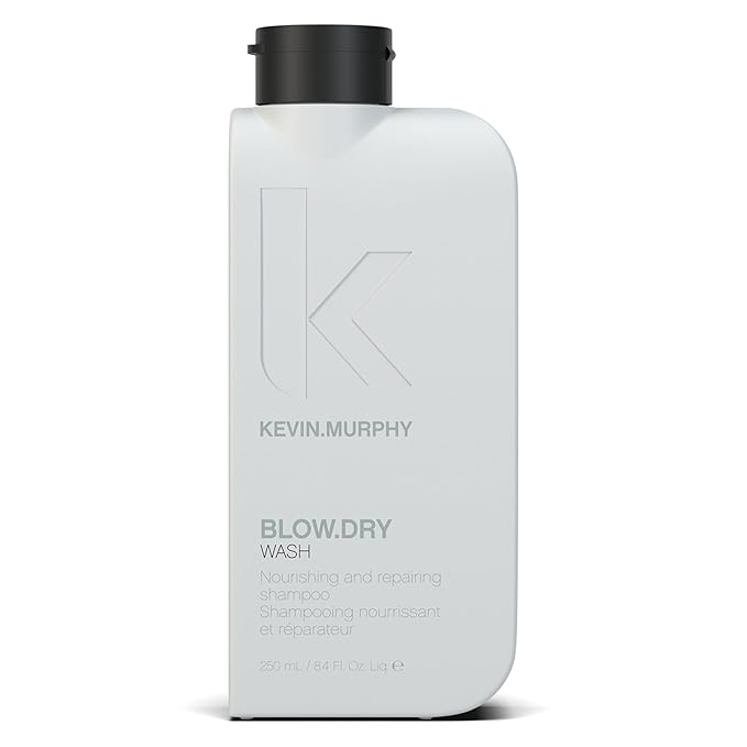 KEVIN.MURPHY BLOW.DRY WASH - Nourishing, Repairing Hair Care - Safe for Everyday Use - Deep Nourish Hair Shampoo - Offers Heat Protection - 250 mL / 8.4 fl oz