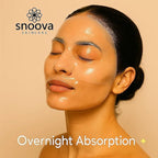 Snoova Bio-Lift Collagen Jelly Mask – White 2-Piece Hydrogel Sheet Mask for Hydrating, Firming & Barrier Support (4 Pack) (White Collagen)