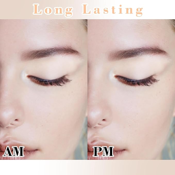 MEICOLY Beige Brown Eyeshadow with Mirror,Matte Eye Shadow Palette,Pressed Powder Single Eyeshadow for Women and Girls,Eye Makeup Eyelid Color,Long Wearing,Waterproof