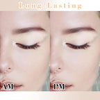 MEICOLY Beige Brown Eyeshadow with Mirror,Matte Eye Shadow Palette,Pressed Powder Single Eyeshadow for Women and Girls,Eye Makeup Eyelid Color,Long Wearing,Waterproof