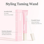 Styling Cream for Hair, 3-in-1 Hair Styling Cream & Flyaway Stick Controls Frizz, Smooths Edges & Tames Flyaways, Lightweight Non-Greasy, Long-Lasting Hold, Non-Flaking Travel Size for All Hair Types