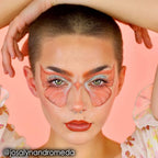 Mehron Makeup Paradise Makeup AQ Refill Size | Stage & Screen Performance, Face & Body Painting, Beauty, Cosplay, and Halloween | Water Activated Face Paint, Body Paint .25 oz (7 ml) (CORAL)