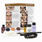 Mehron Makeup Premium Character Kits| Makeup Kits for Halloween & Cosplay| Made in the USA | Complete Kit | Includes all Tools & Instructions on How to Create the Look | (Werewolf)