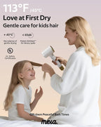 Professional Bi-Ionic Aromatic Hair Dryer & Hand Dryer- mera Ultra - Fast Drying Salon Results Blowdryer w/Magnetic Diffuser & Aromatherapy Nozzle, Safe Mode, cUL Certified, Lightweight for Travel