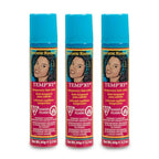 Jerome Russell Temp'ry Spray-on Blue-Black Hair Color, 2.2oz x 3 pack