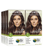 Naturtint 5GM Chocolate Chestnut Permanent Hair Color (Pack of 6), Ammonia Free, Vegan, Cruelty Free, up to 100% Gray Coverage, Long Lasting Results (Packaging may vary)