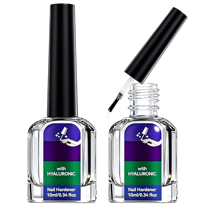 2PCS Nail Care Serum - Hyaluronic Nail Hardener for Cracked Cuticles & Dry Nails,Nail Care - Repairs Crackedcuticles,Nail Repair Serumhardened Nails,Suitable Formanicures And Home Care