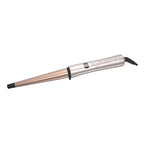 Remington Shine Therapy Argan Oil & Keratin Infused ½-1 Inch Tapered Curling Wand for Natural Curls, Includes Heat Glove