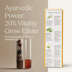 khadi VitalityGrow Hair Oil - Rosemary for more volume & hair growth - against hair loss - 100% natural, herbal, vegan & silicone-free - 1.69 fl oz