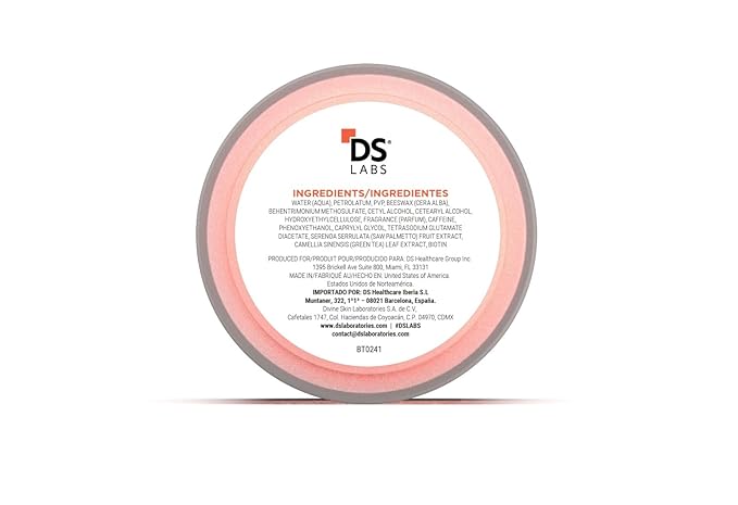 DS Labs Revita Matte Pomade - Medium Hold Styling Cream for Thicker Looking Hair, With Biotin, Caffeine & Beeswax, Water Based, Matte Finish, No Flakes, 3.3 fl oz
