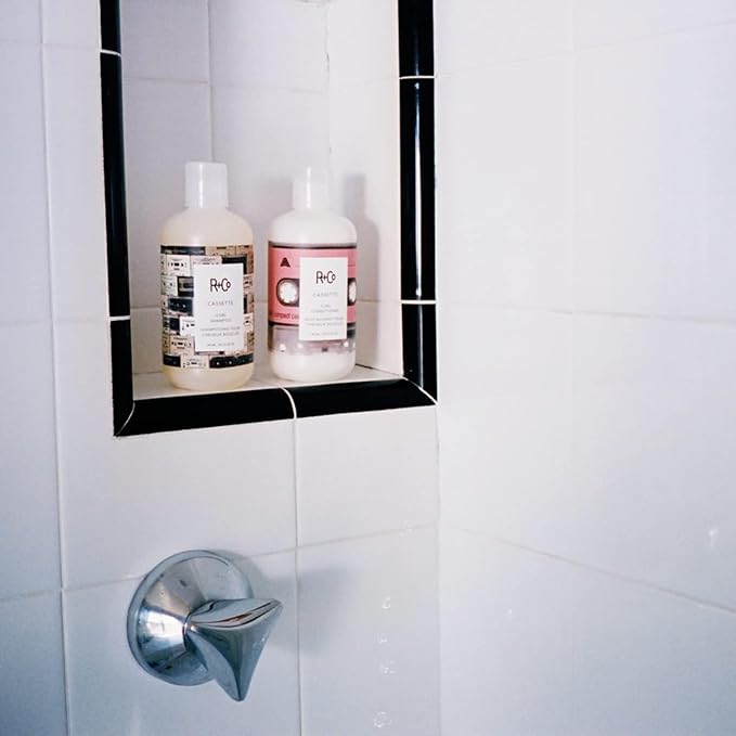 R+Co Cassette Curl Shampoo & Conditioner Set + Superseed Oil Complex | Defines Curls, Tames Frizz & Adds Shine | Vegan + Cruelty-Free | 8.5oz (Pack of 2)