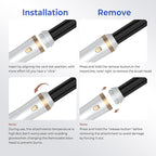 Hair Dryer Brush 5 in 1, Blow Dryer Brush Set with Air Curler Wrap Hair Styler, Negative Ionic Blow Dry Brush, Detachable Hair Tool for Curling, Volumizer,Straightener,Drying