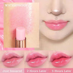Kaely 2Pcs Peach Hydrating Lipstick Tinted Lip Balm, Color Changing PH Lipstick Makeup, Korean Magic Lip Stain Long Lasting Waterproof, labiales magicos 24 horas originales
