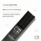 Cristian Rovere - Signature Hair Serum - Organic Argan Oil & Acai Extract - Frizz Control & Shine Serum - Sulfate Free & Paraben Free - Lightweight Hair Oil for Smoothness - 1.7 Fl Oz