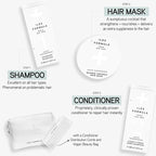 Iles Formula Nurture Pack (5-Piece Set) Shampoo + Conditioner + Hair Mask + Comb in Faux Leather Beauty Bag - Nourishes, Strengthens, Helps Prevent Hair Breakage, Infused with Vitamins & Tucuma Butter