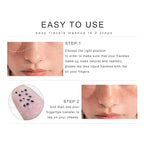 2 Colors Liquid Freckle Pen, Natural Like Freckle Makeup Pen Soft Dot Spot, Waterproof and Smudgeproof Quick Dry for Instant Create Realistic Freckles Make Up(Dark Brown+Light Brown)