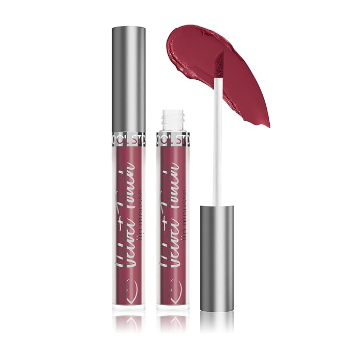 COOL STORY Velvet Lip Stain Mousse, Lip Tint Long-Lasting Waterproof Matte Finish (06)