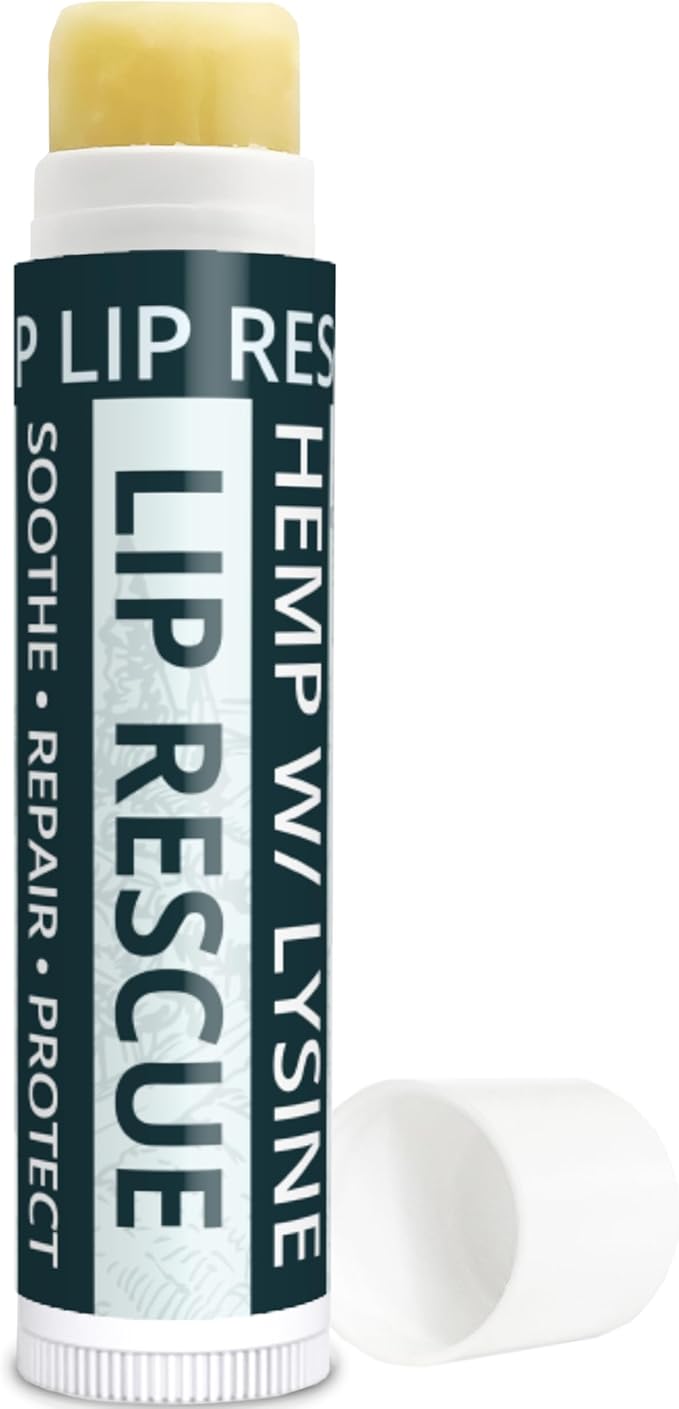 Hemp Lip Balm with L-Lysine-Heal, Moisturize, Protect (1)