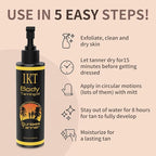 FUNAN Self Tanner Tanning Oil Kit, Deep Moisturizing Sunless Tanner with Application Mitt, Even & Natural Bronzing Self Tan for Face & Body, 3.38 fl oz