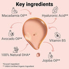 Self Tanner Oil - Natural Sunless Tanning Spray w/Hyaluronic Acid and Organic Oils, Clear Gradual Fake Tan Sprayer for Perfect Golden Glow 8.0 fl.oz