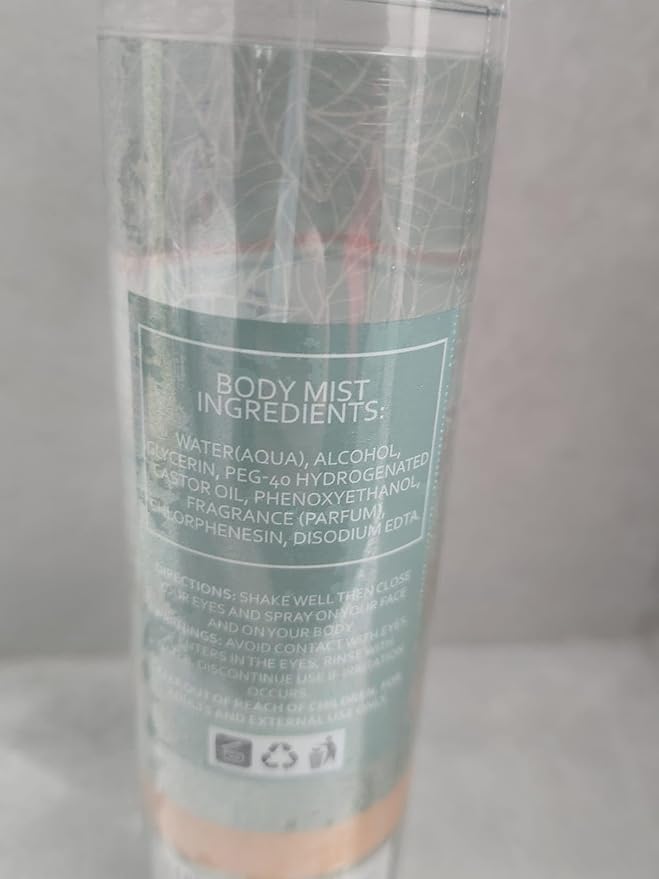 Cucumber Melon Fine Fragrance Body, Womens Perfume Fragrance Body Mist & Sprays, Women's Refreshing Scented Gifts & Presents 8 oz Fine Mist Spray Bottle